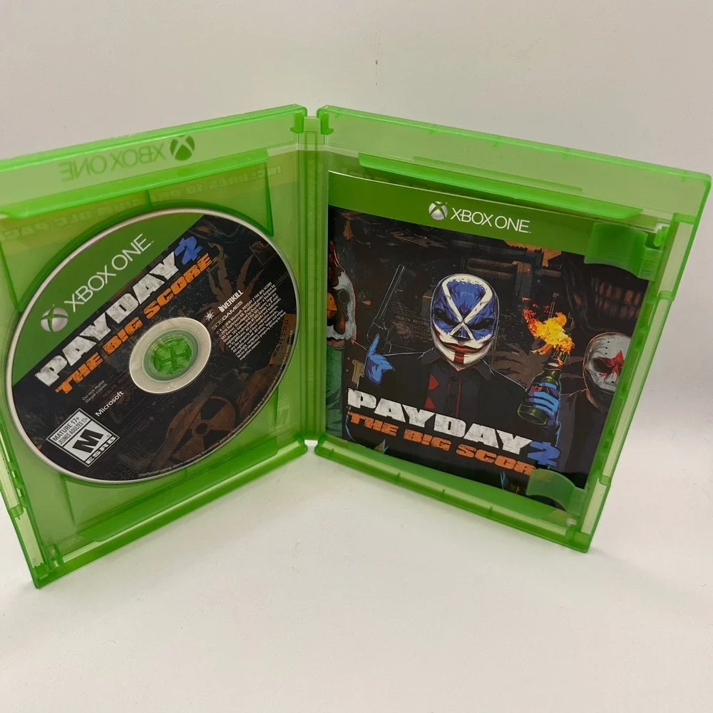 Payday 2 The Big Score Xbox One Video Game 10 Premium DLC Packs 505 Games VG+